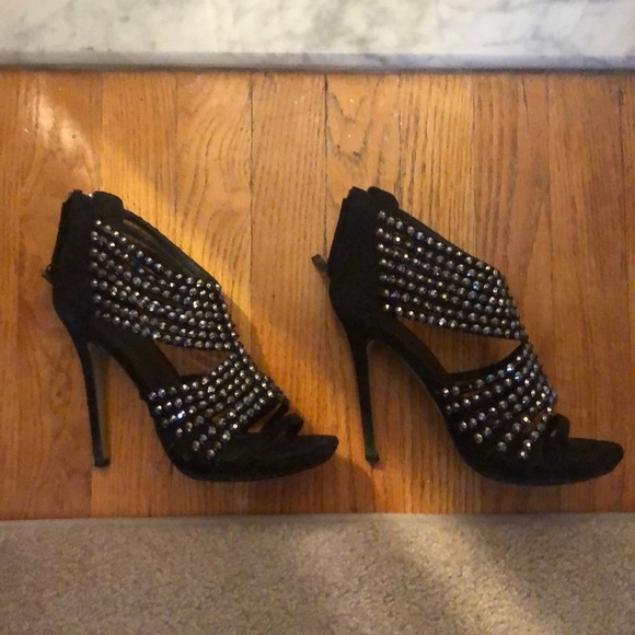 Zigi Soho Shoes - Zigi soho black jeweled heels